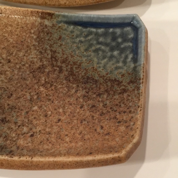 Appetizer Plates Set of Two - 7” x 4.5” - Picture 3 of 5